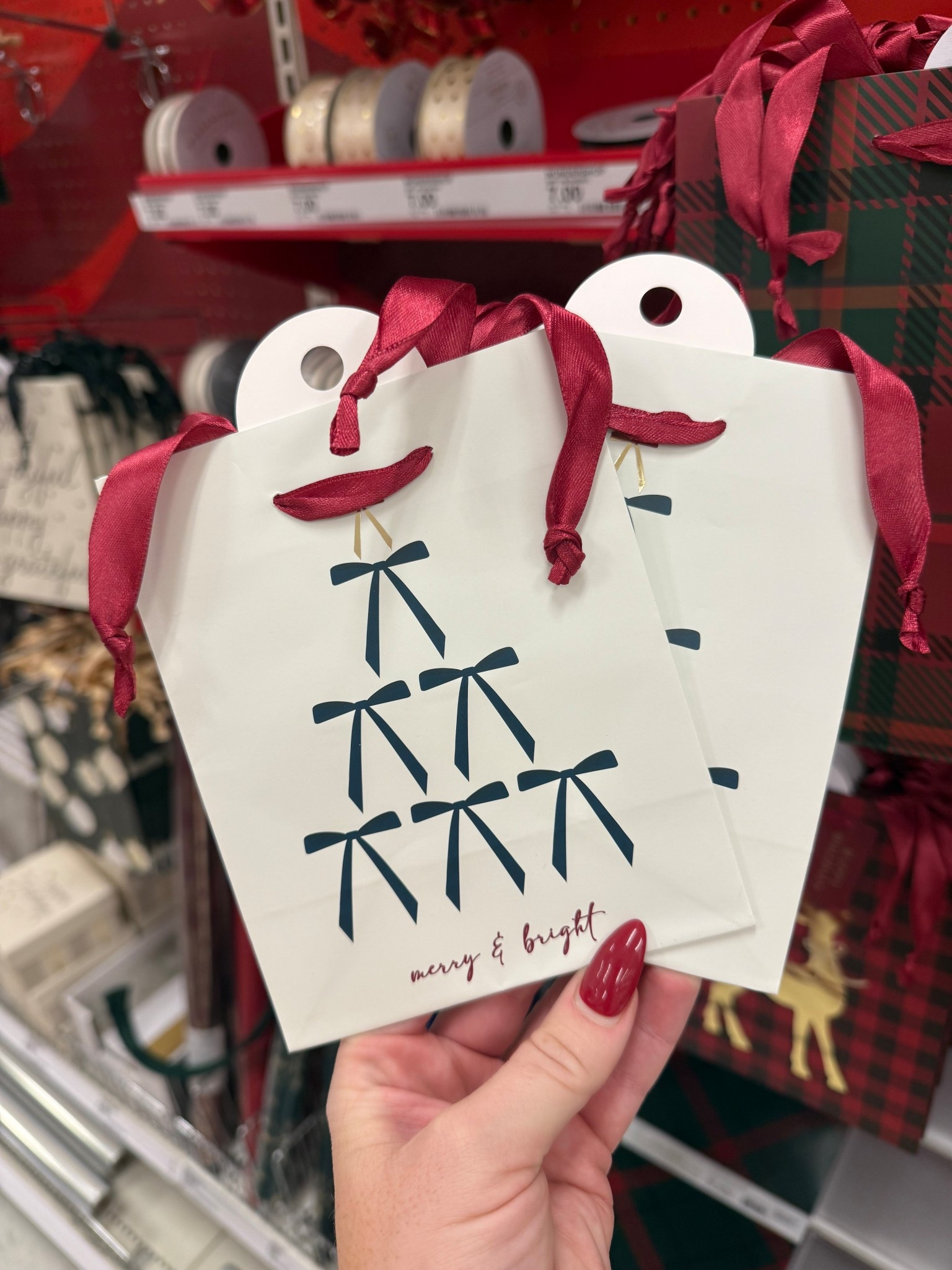 How cute are these Target Christmas gift bags?! Only $2! 

#LTKGiftGuide #LTKHoliday