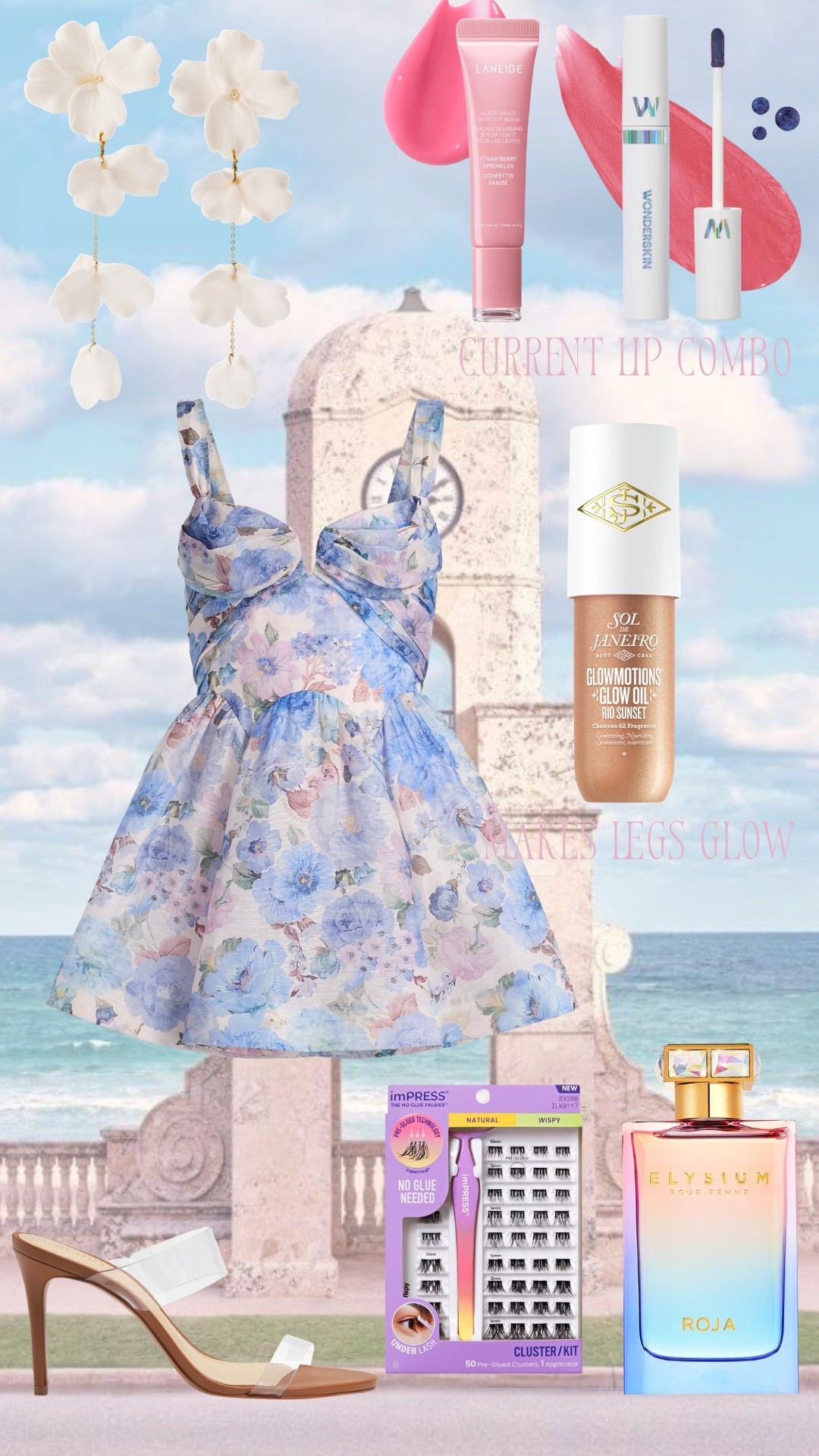 Feminine evening look 🌸