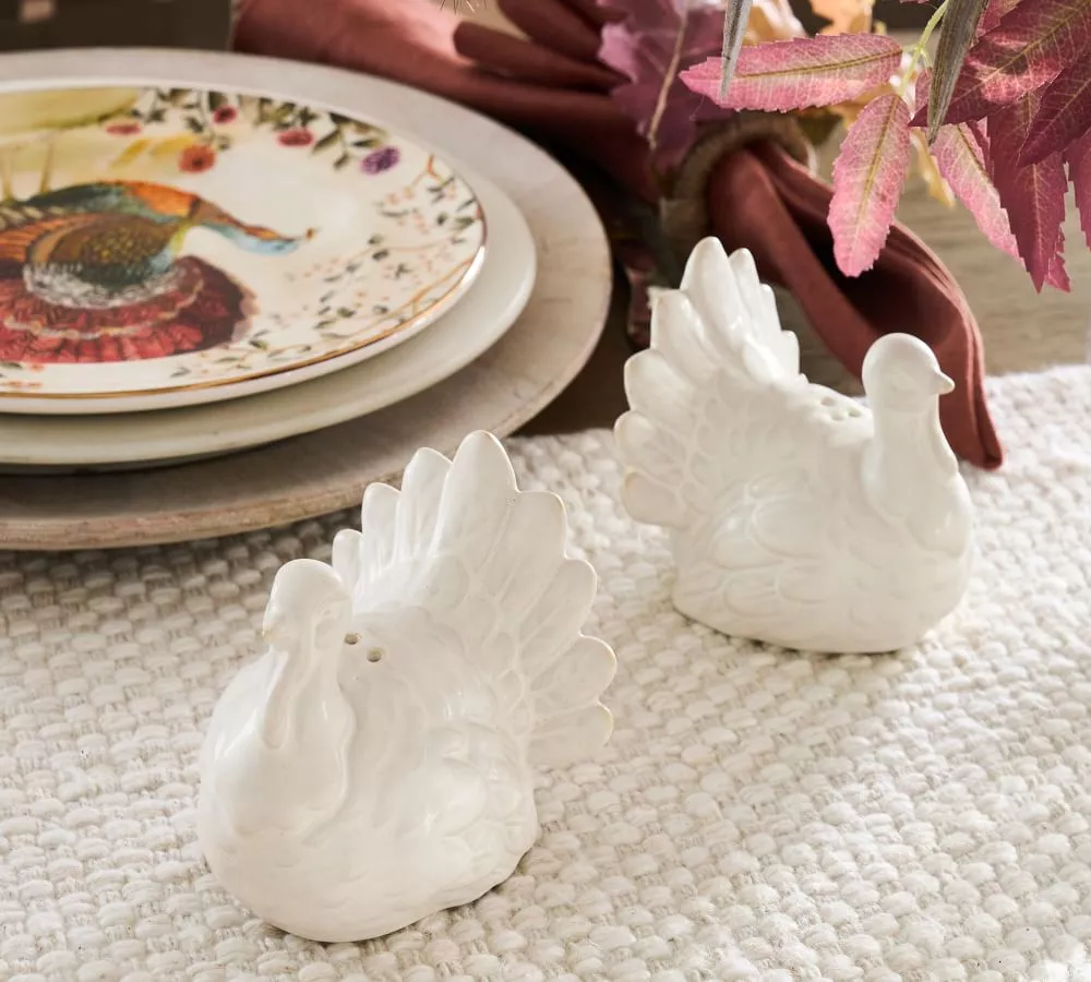 Rustic Turkey Shaped Stoneware Gravy Boat