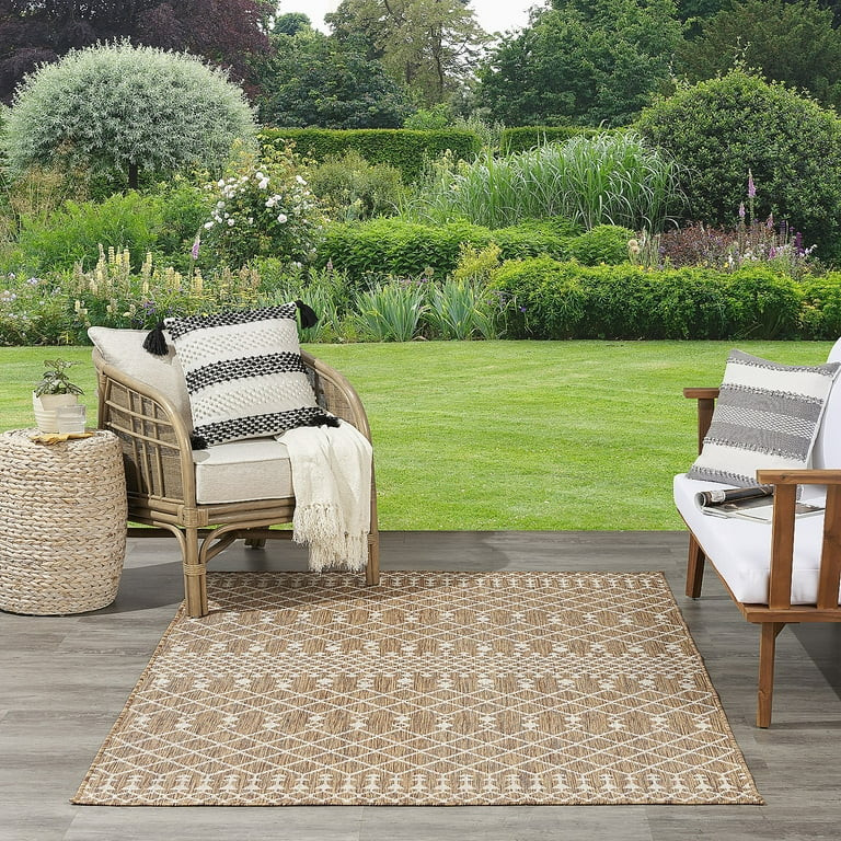 Nourison Positano Indoor/Outdoor Jute 9' x 12' Area Rug (9x12) | Walmart (US)