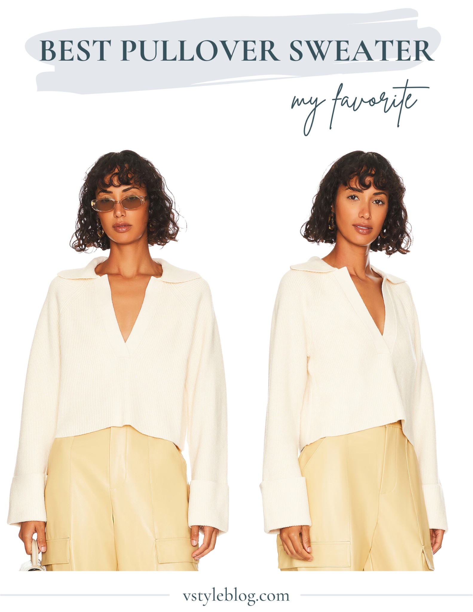 Best Pullover Sweater: Harvey Pullover by L’Academie. This sweater is insanely soft and stylish! Wear with a bralette or cropped tank top for more coverage. 

#LTKStyleTip #LTKSeasonal #LTKGiftGuide
