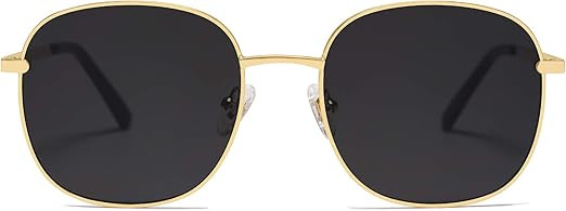 SOJOS Classic Square Sunglasses for Women Men with Spring Hinge Sunnies SJ1137 | Amazon (US)