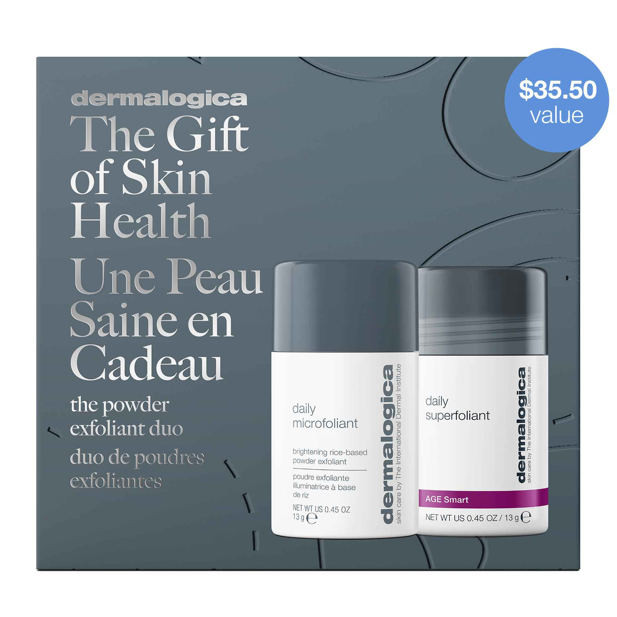 The Powder Exfoliant Duo, Travel Size Holiday Kit | Dermalogica® | Dermalogica (US)
