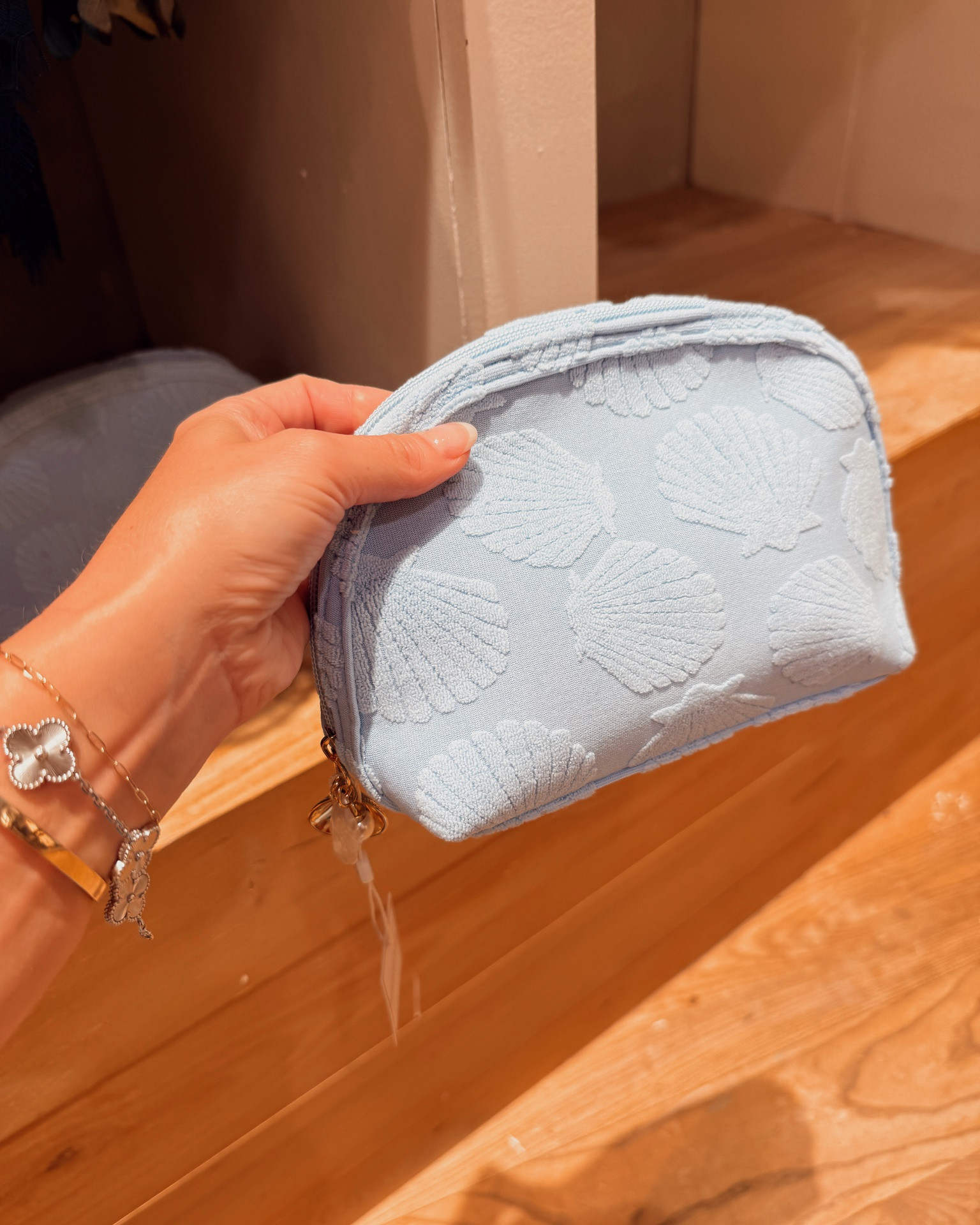 How cute is this little shell pouch?! 🌊

#LTKBeauty #LTKSeasonal #LTKTravel