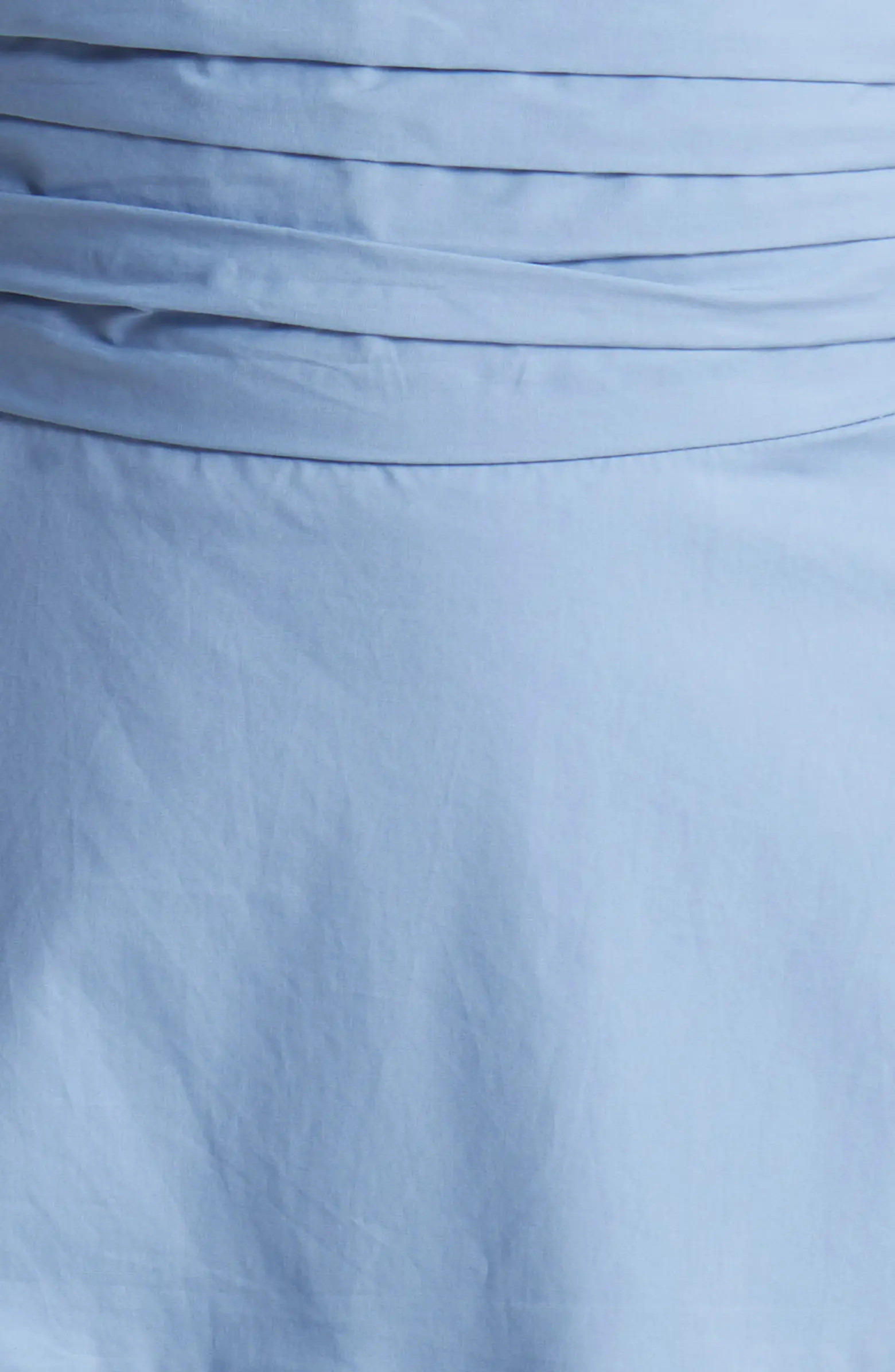 VICI Collection Strapless Cutout Cotton Midi Dress | Nordstrom | Nordstrom