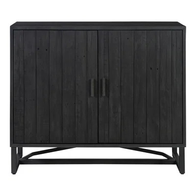 Lopez Steel 2 - Door Accent Cabinet | Joss & Main