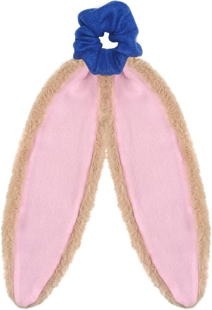 Funcredible Floppy Hairtie Bunny Ears – Soft Brown and Pink Long Rabbit Ears – Cute Bunny Cos... | Amazon (US)