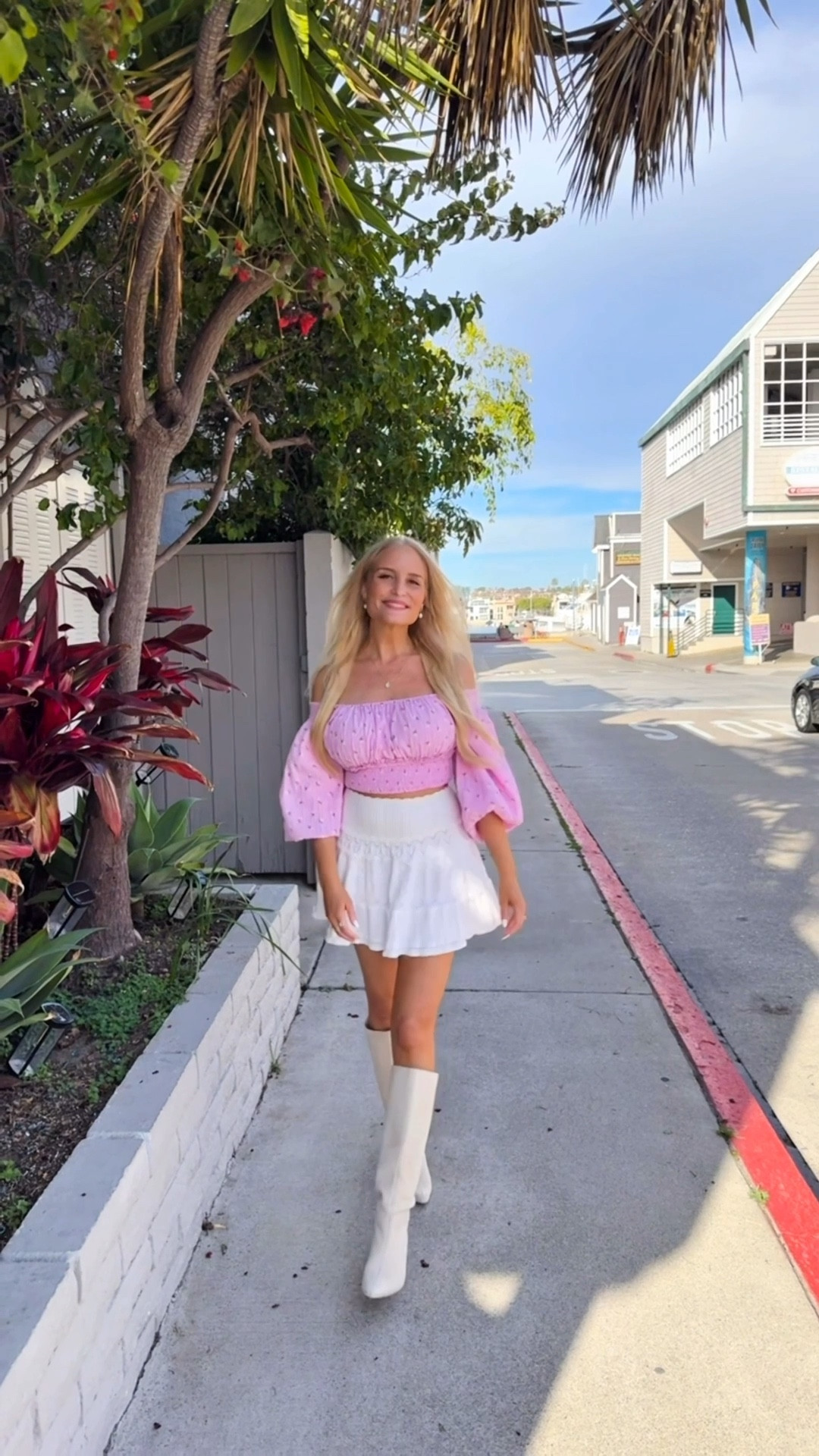 Spring outfit inspo! The Southern California weather was so beautiful I had to wear my favorite happy colors on the first day of our trip 💕

#LTKootd #LTKdayinmylife #LTKgrwm