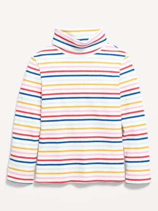 Rib-Knit Turtleneck for Toddler Girls | Old Navy (US)