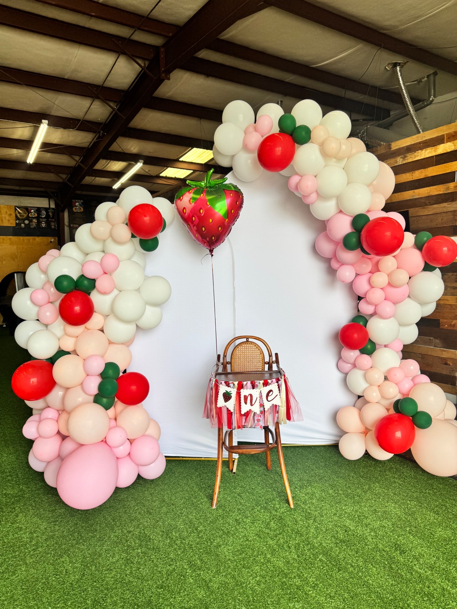 berry first birthday balloon garland inspo #partyplanner #kidsbirthday #firstbirthday

#LTKKids #LTKFamily
