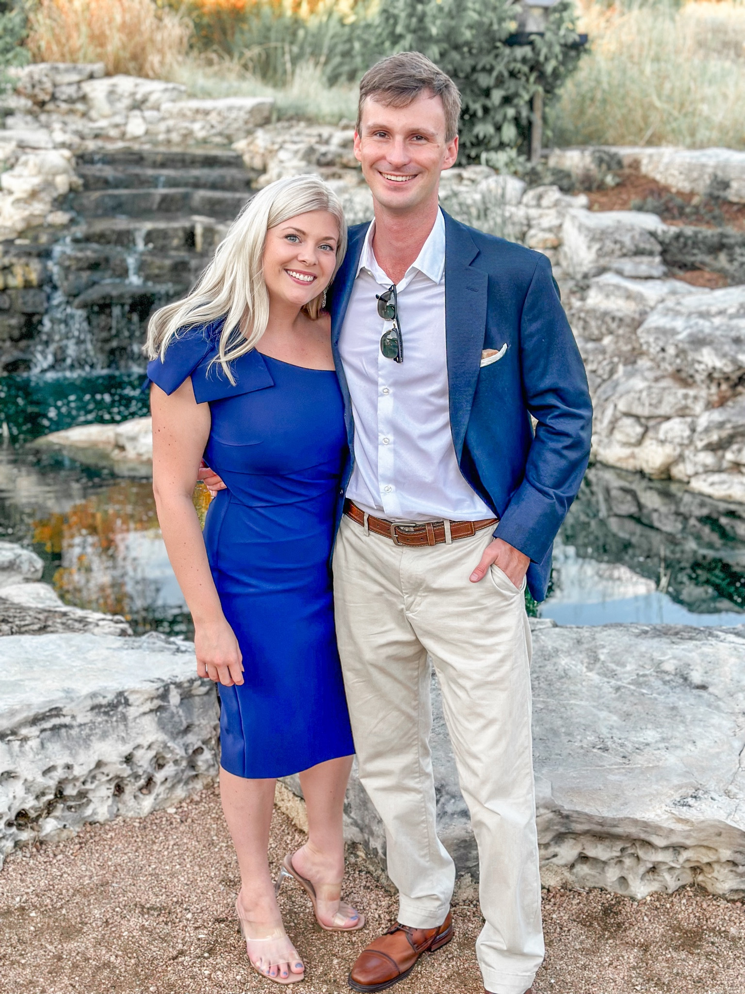 Fall Wedding Guest (September) 
I love a cocktail dress with cut-outs and this beautiful cobalt blue dress delivered!plus, these Billini heels are my FAVORITE to wear when dressing up. They are SO comfortable! 🤩 

#LTKwedding #LTKshoecrush #LTKSeasonal