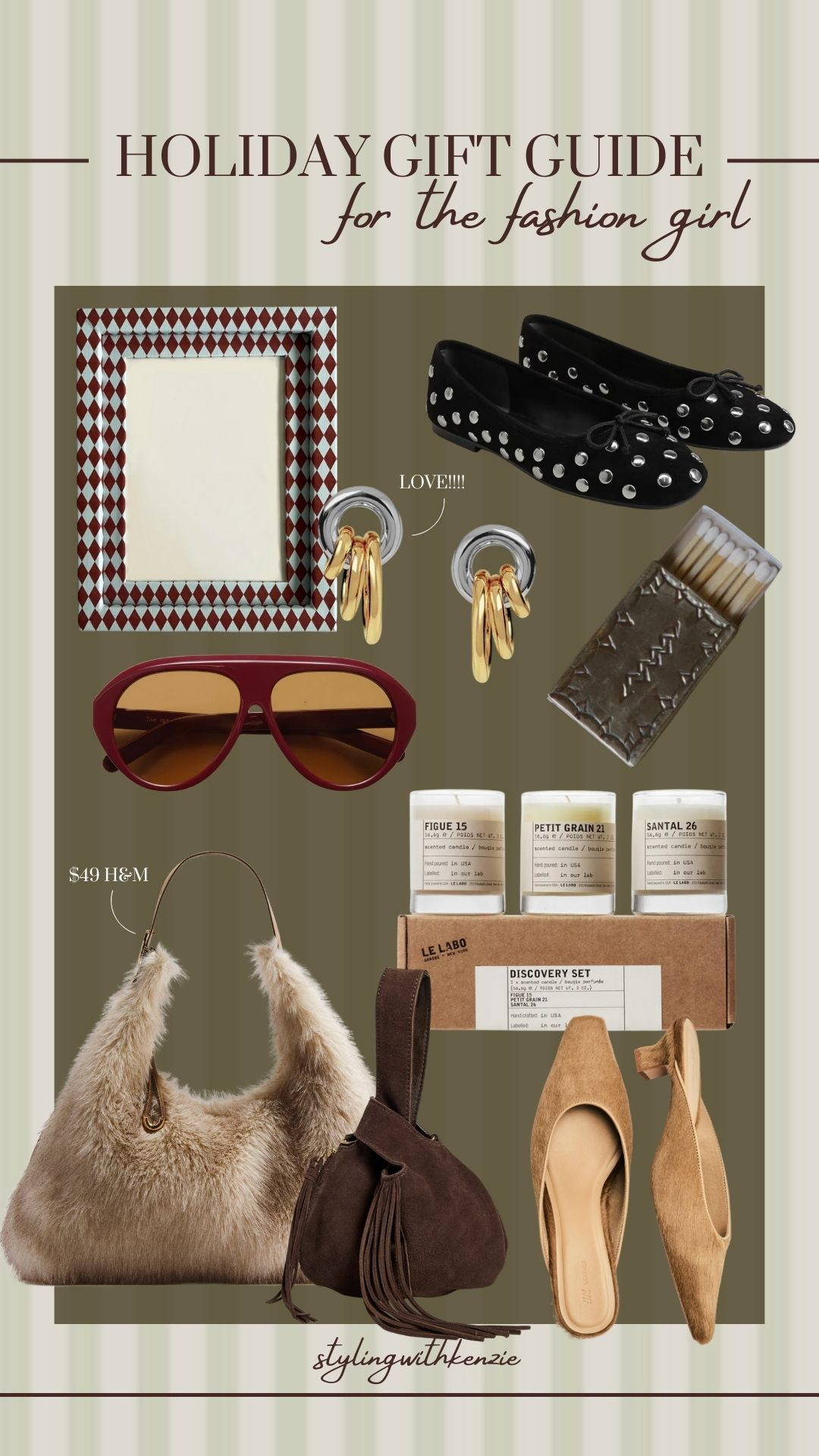 GIFT IDEAS FOR THE FASHIONISTA!! 

 #LTKGiftGuide #LTKHoliday #LTKSeasonal