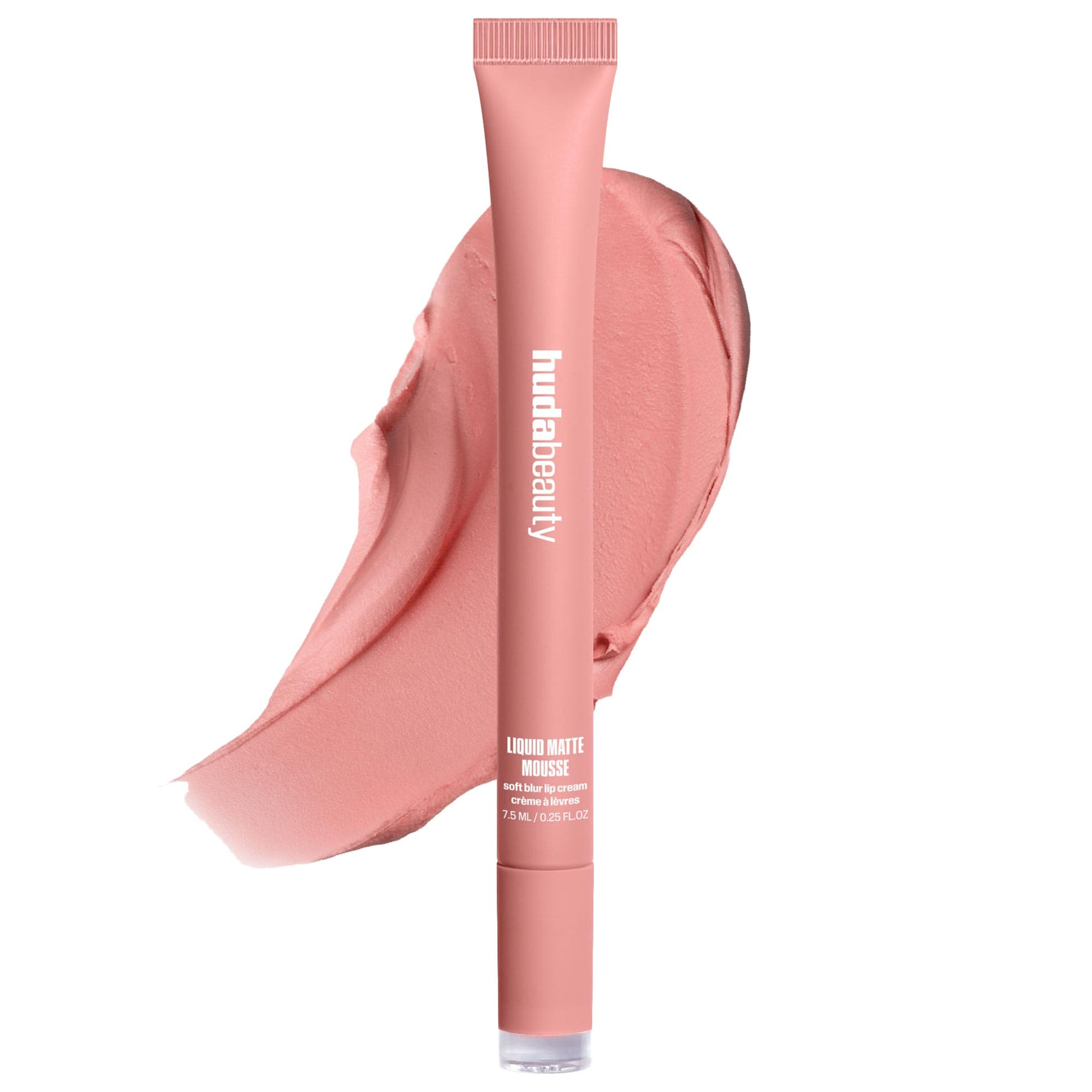 HUDA BEAUTY Liquid Matte Mousse Soft Blur Lip Cream Baby Pink 0.25 oz/7.5 ml | Sephora (US)