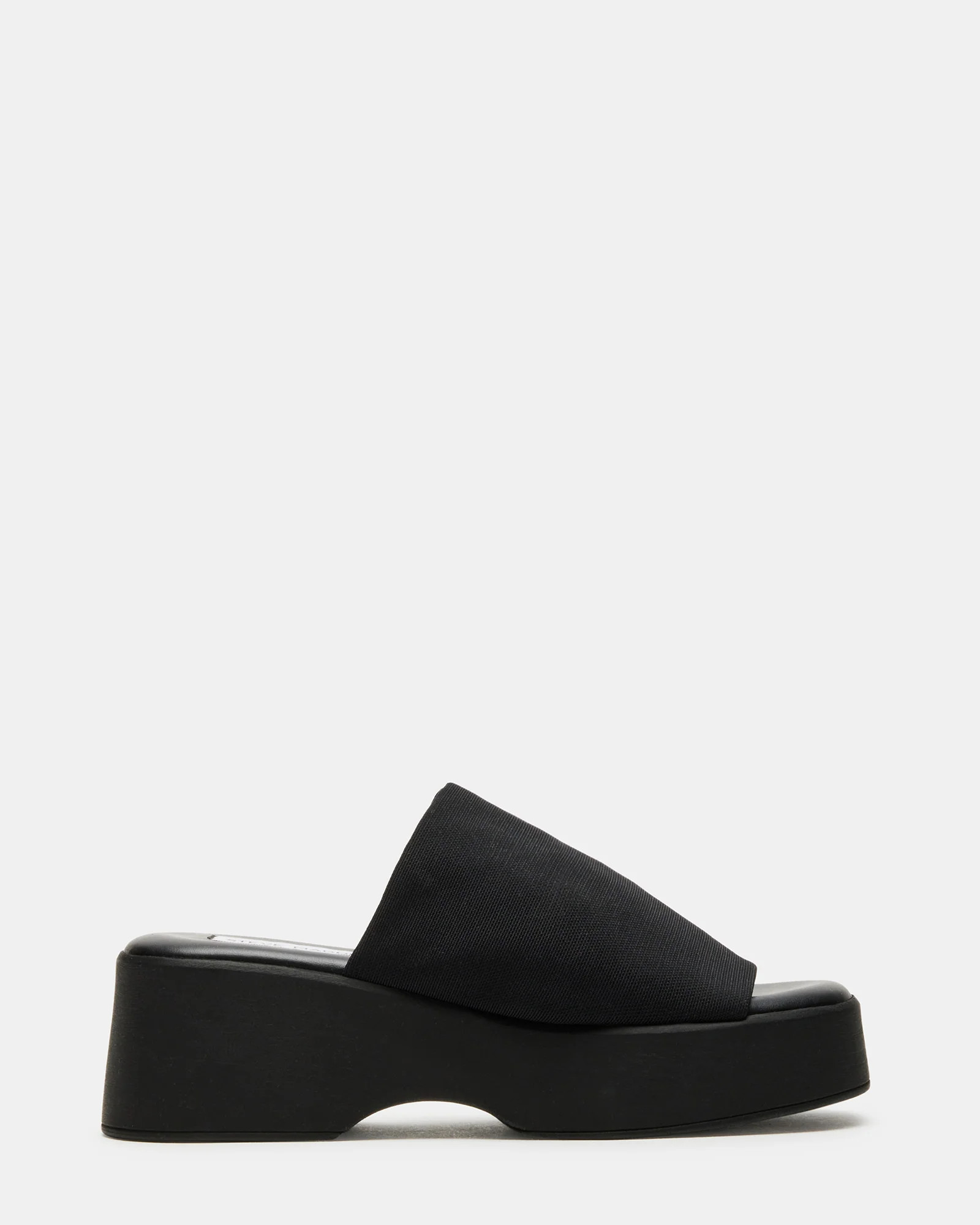 Steve Madden Women's Slinky30 Platform Sandals - Black - Size 9 - Leather | Steve Madden (US)