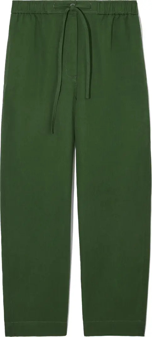 Barrel Leg Drawstring Trousers | Nordstrom