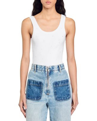 Sandro Astrale Tank Top  | Bloomingdale's Women | Bloomingdale's (US)