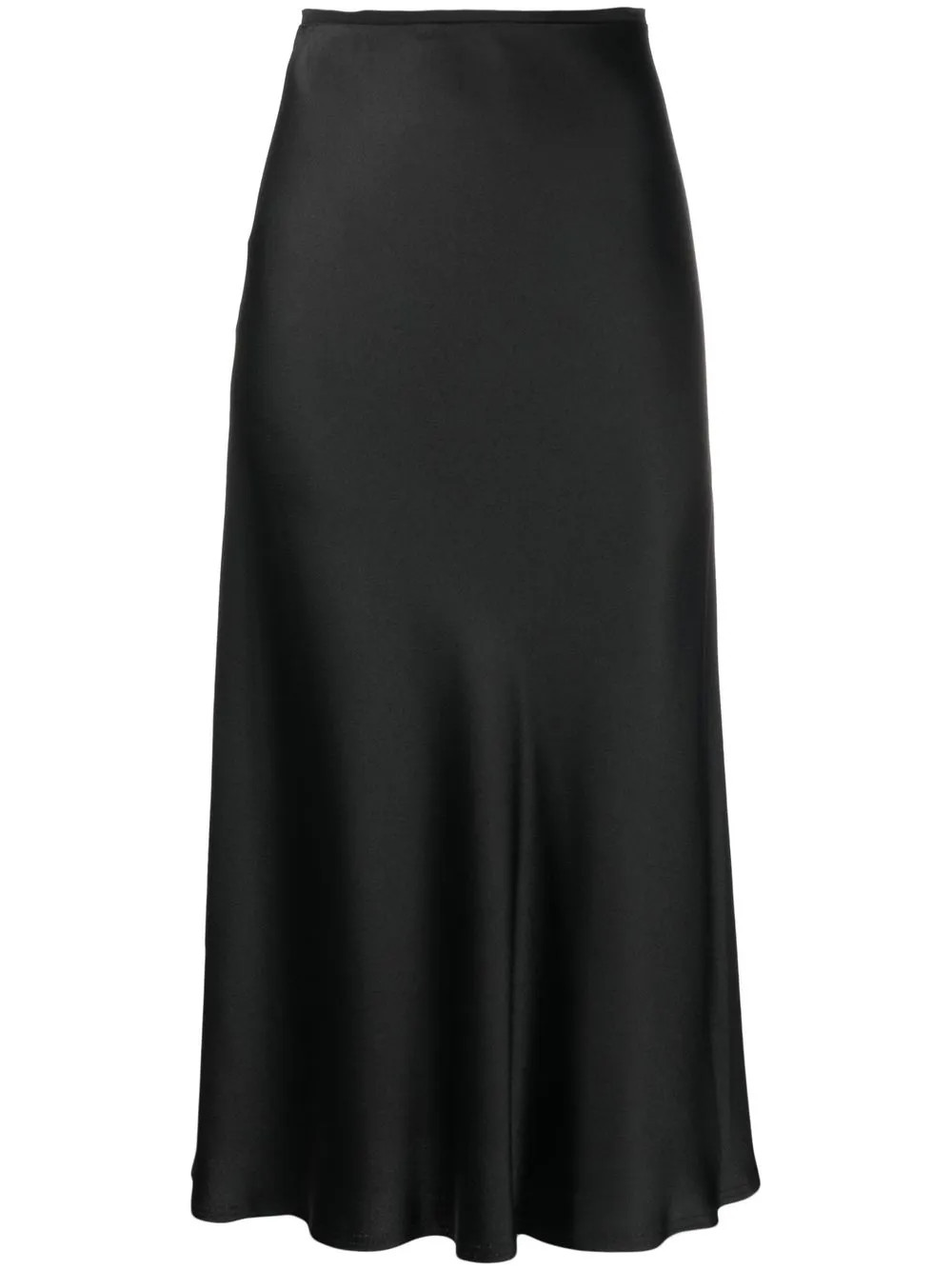 bias-cut satin midi skirt | Farfetch Global