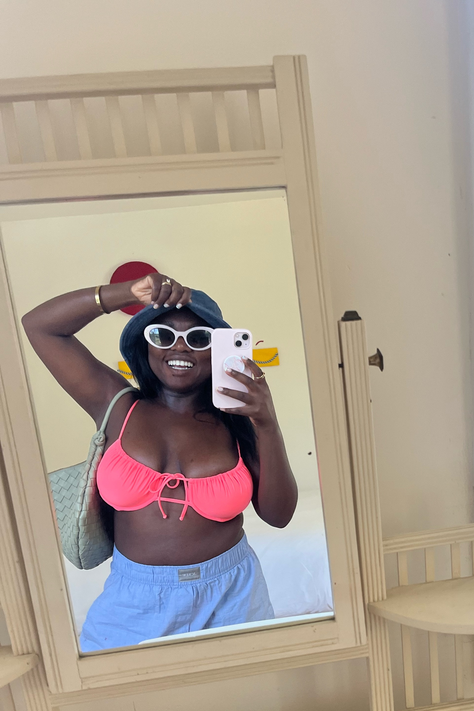 This bathing suit is supportive up top and super fun! Fits TTS 

#LTKSwim #LTKSaleAlert #LTKFindsUnder100