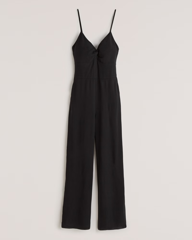 Twist-Front Jumpsuit | Abercrombie & Fitch (US)