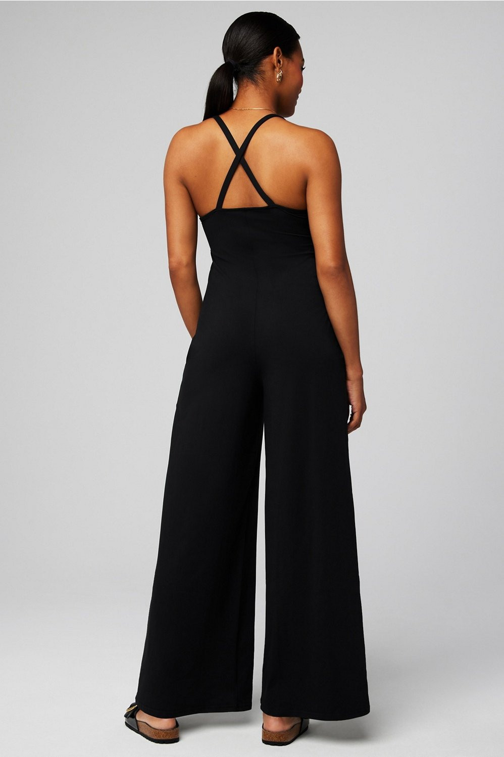 Cloud Jersey Wide Leg Onesie | Fabletics