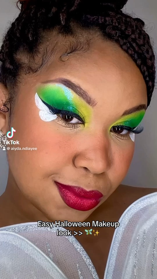 Easy Halloween look inspo! 🧚🏾✨💚

#LTKbeauty