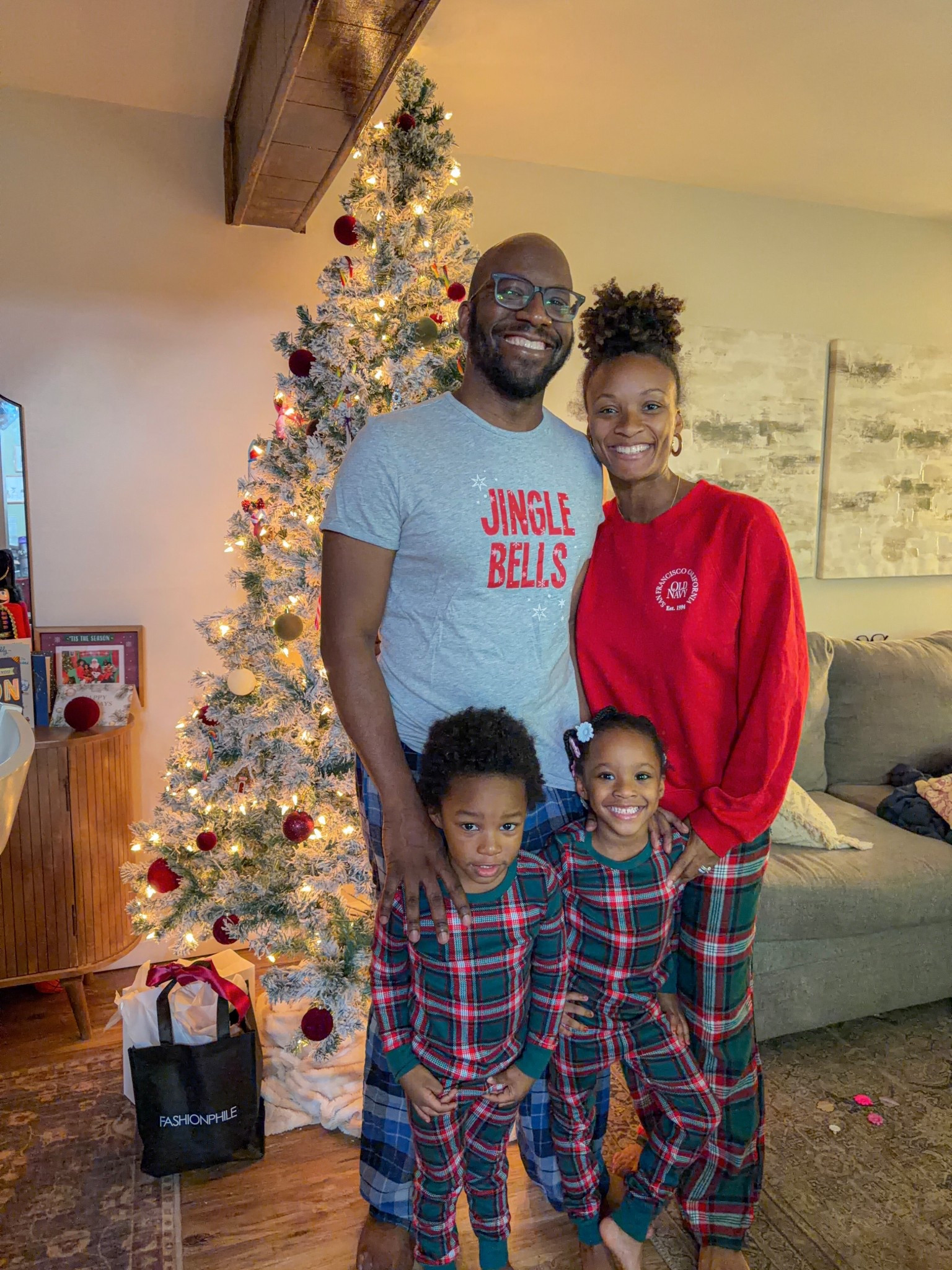 Christmas Eve matching jammies 

#LTKKids