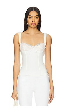 MORE TO COME Daniela Top in White from Revolve.com | Revolve Clothing (Global)