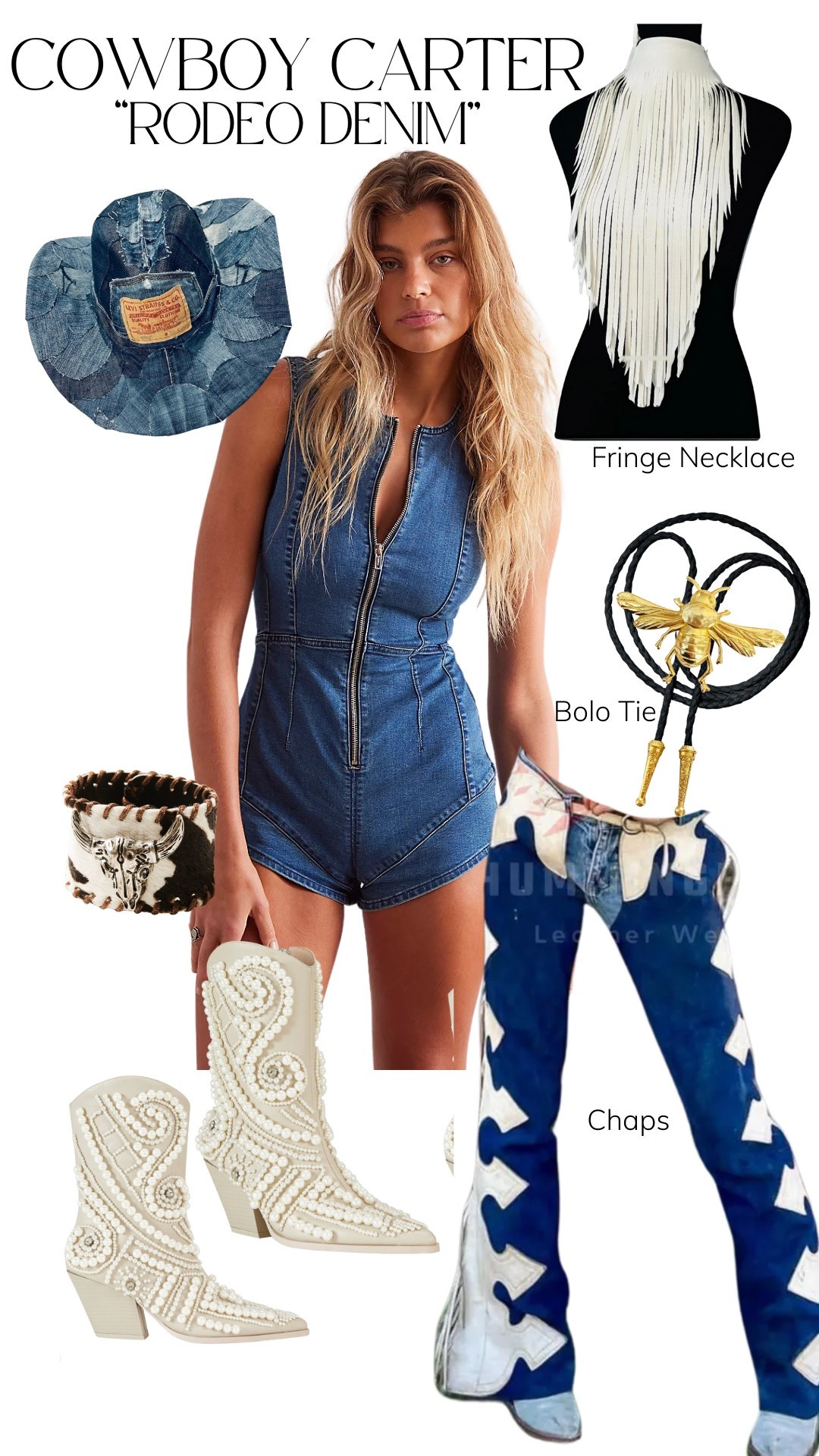 Rodeo Denim Outfit inspiration for Cowboy Carter Concert 

#LTKStyleTip #LTKFestival