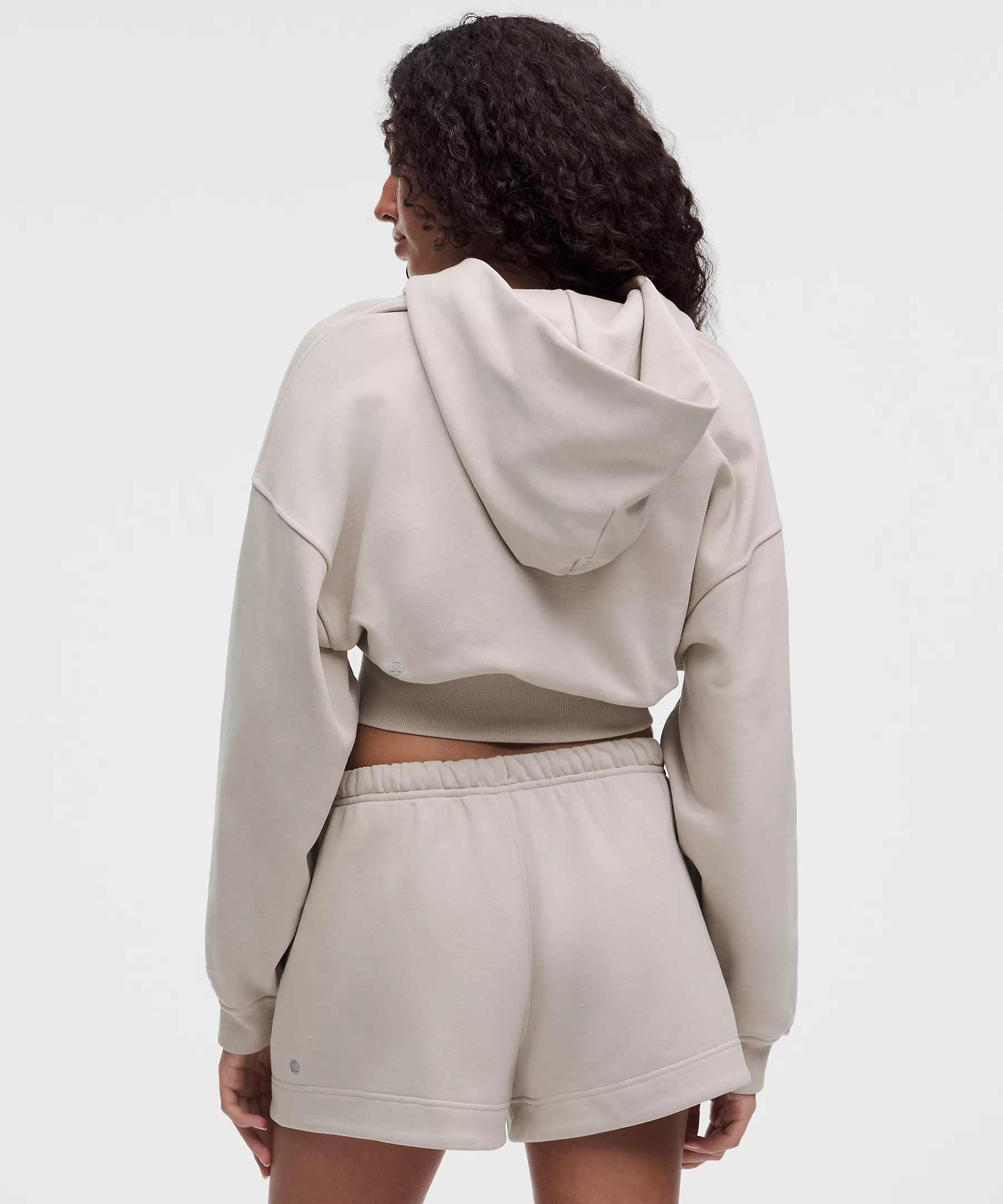 French Terry Cropped Full-Zip Hoodie | Lululemon (US)