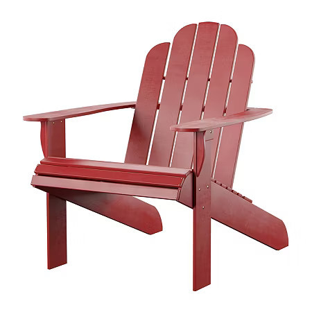 Creekside Patio Collection Adriondack Chair, One Size, Red | JCPenney