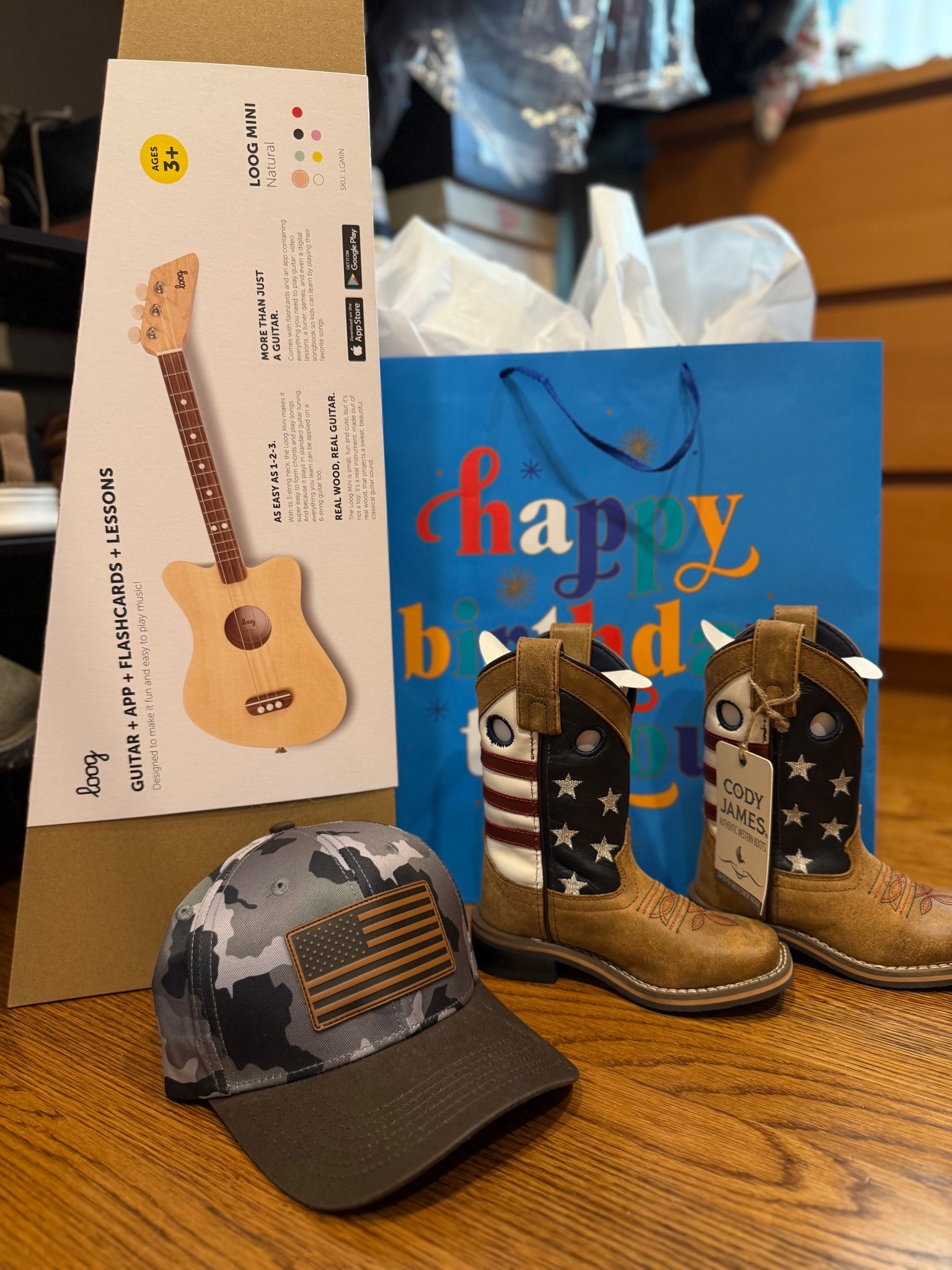 Meet him in Nashville in 2035. Happy 4th birthday to my country star aspiring son! 

#kidsbirthday #countrysinger #guitarplayer #kidsinstruments 

#LTKKids