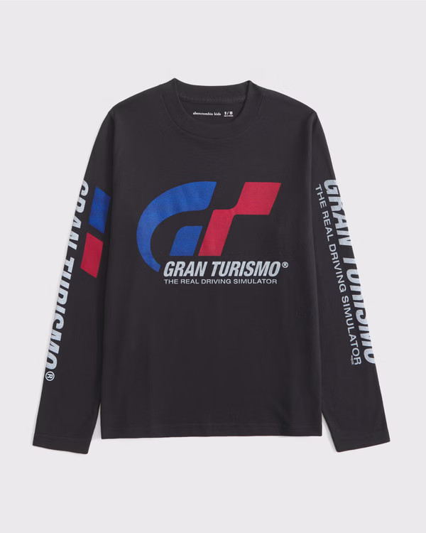 long-sleeve gran turismo graphic tee | Abercrombie & Fitch (US)