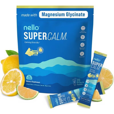 Nello Supercalm Dietary Supplements - Lemon Lime - 20ct | Target