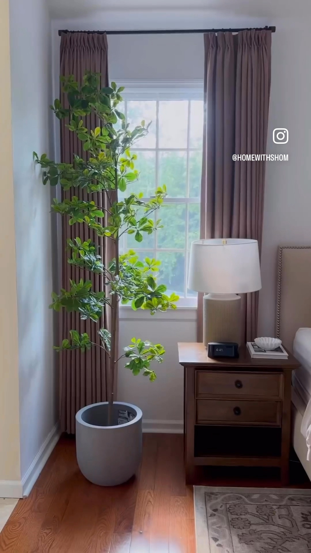 This faux black olive tree is just like the pottery barn shady lady for the fraction of the cost  