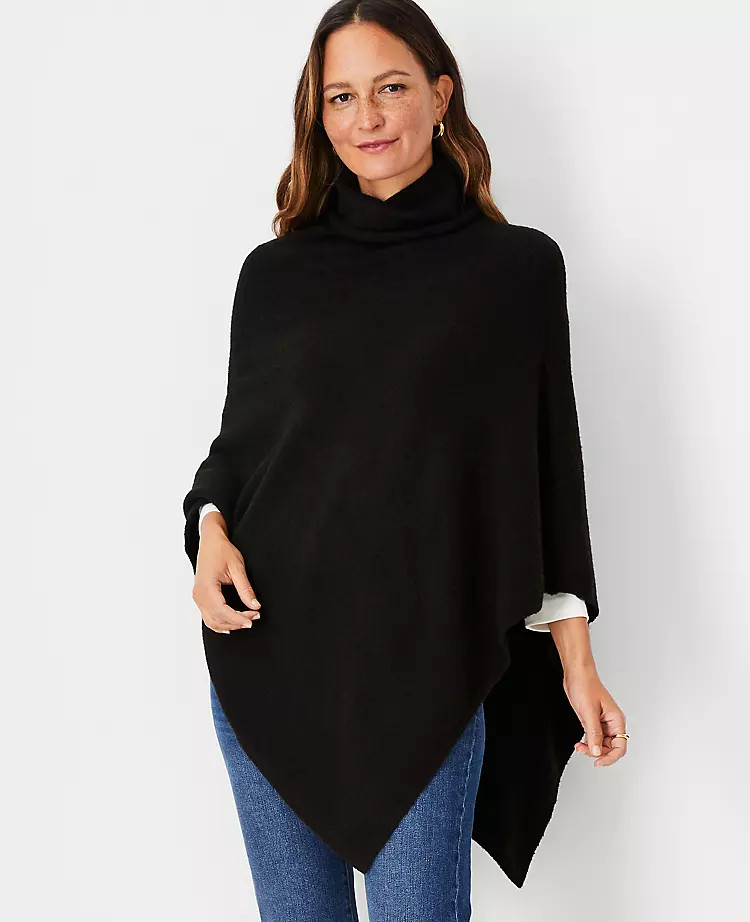 Turtleneck Poncho | Ann Taylor (US)