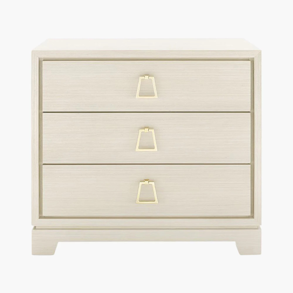 Stevie Bleached Oak Nightstand | Dear Keaton