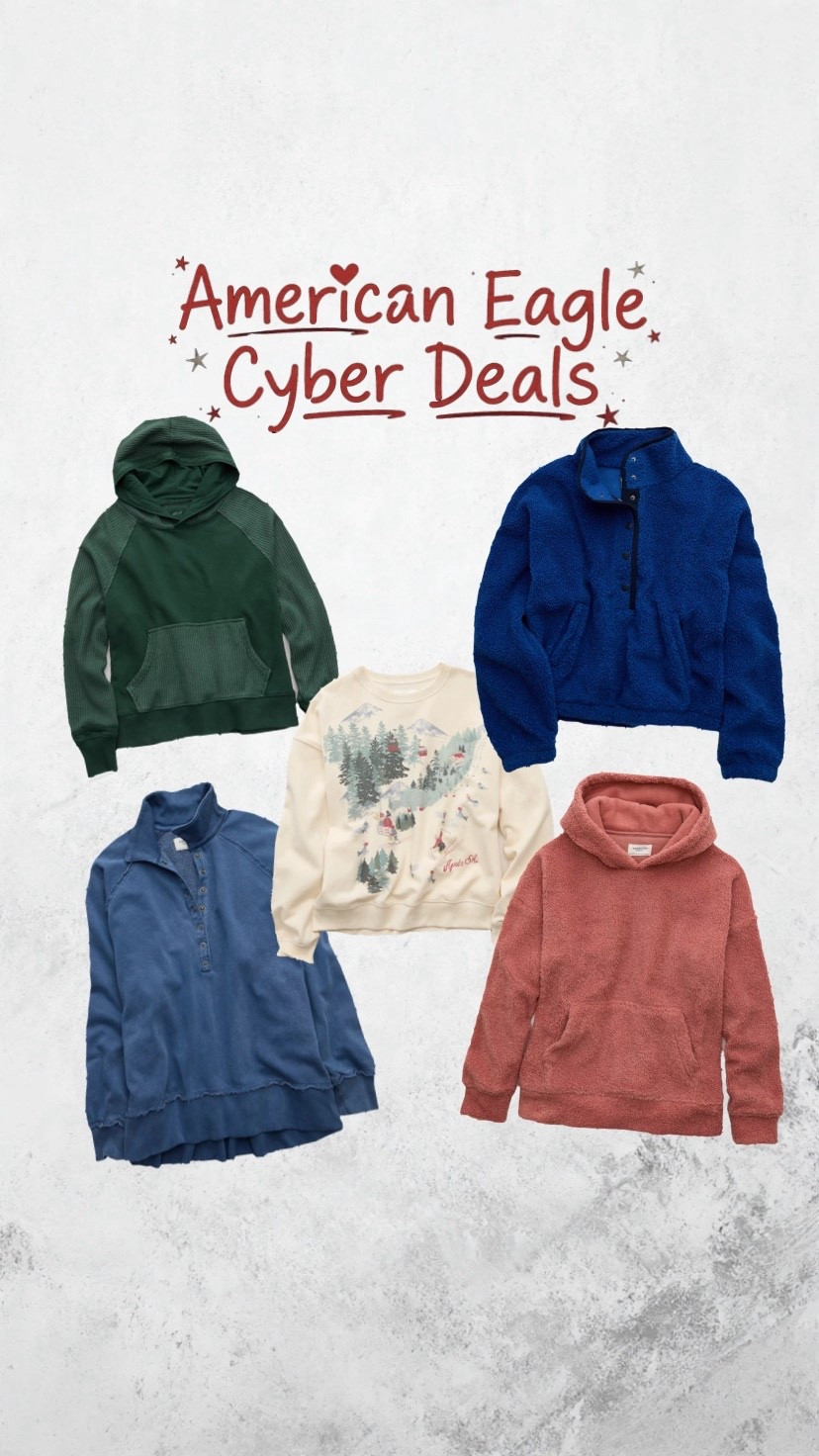 American eagle cyber sale

#LTKHoliday #LTKSaleAlert #LTKCyberWeek