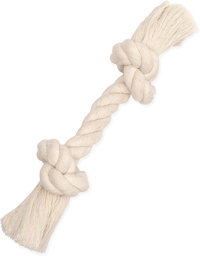 Mammoth Flossy Chews – 100 Per Cent Natural Cotton Rope Dog Toys – Interactive Tug of War Rop... | Amazon (US)