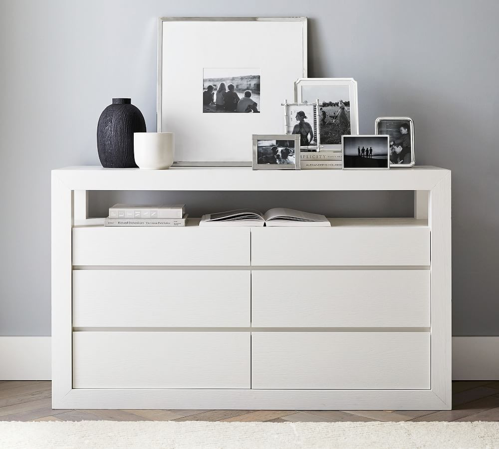 Dillon 6-Drawer Wide Dresser | Pottery Barn (US)