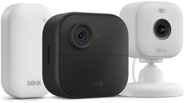 Blink Outdoor 4 + Mini 2 – Wireless smart security camera, two-year battery life, 1080p HD day ... | Amazon (US)