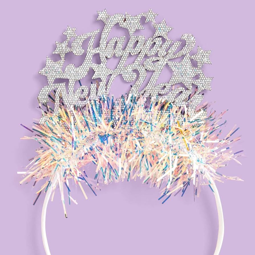 xo, Fetti New Years Eve Headband - Fits Adult + Child - NYE 2023, Happy New Years Decorations, NY... | Amazon (US)