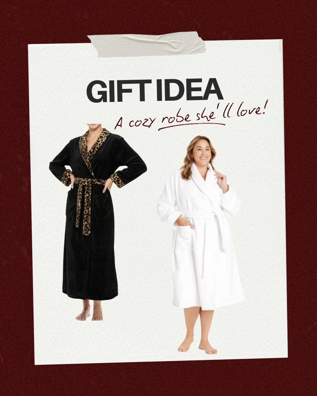 I own both of these robes and love them both for different reasons! The black robe comes in a ton of colors, it’s super soft and cozy and perfect for evening lounging. The white robe is very soft and feels like a lux hotel robe. It’s fun for right out of the shower and getting ready in. I’m a robe love and use them both equally! I gifted the white robe to my mother in law and she loves it! These would make a wonderful Christmas gift. 

#LTKselfcare #LTKGiftGuide #LTKHoliday