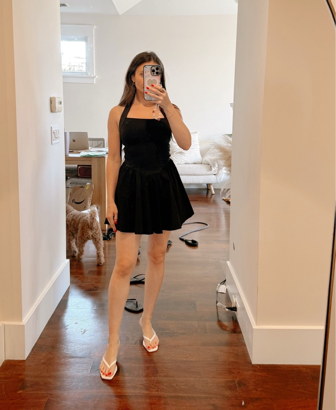 Black sun dress

black dress, sheer dress, flared skirt dress, lbd, little black dress, white heeled sandals, white heels, heeled sandals, Miami outfit, summer outfit ideas, Miami outfit ideas, vacation outfits, cute dress, casual dress, poplin dress, aritzia

#LTKdayinmylife #LTKootd #LTKPetite