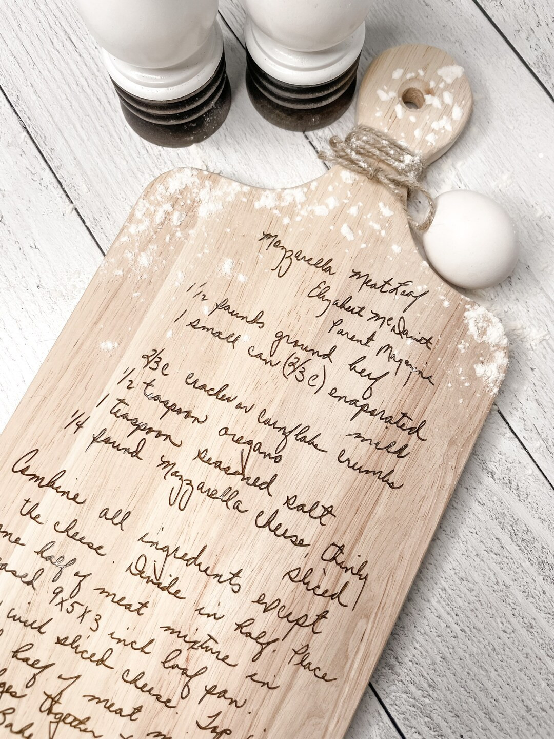 Recipe Cutting Board Family Heirloom Gifts Christmas Gift - Etsy | Etsy (US)