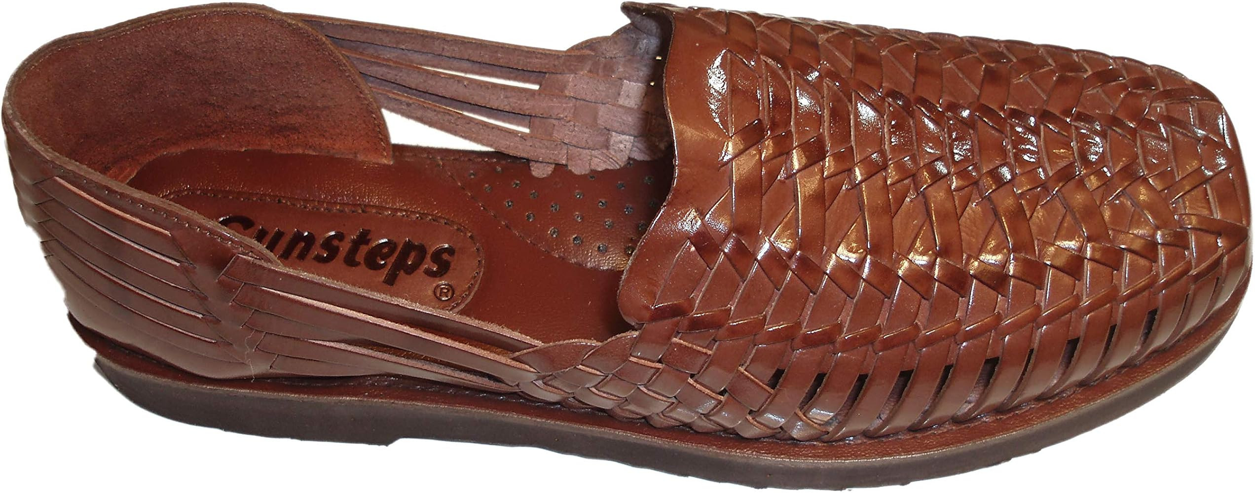 Barclay Men's Hand Woven Leather Huarache Sandal for All-Day Comfort | Amazon (US)