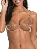 Gossard Women's Glossies Sheer Moulded Bra, Beige (Bronze), 32G | Amazon (US)