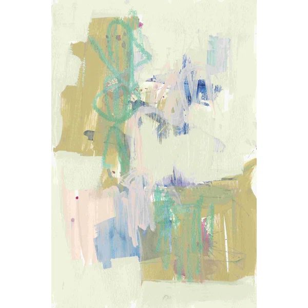 Balancing Pastels II by - Wrapped Canvas Painting | Wayfair North America