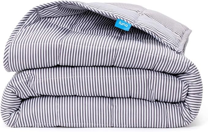 Luna Adult Weighted Blanket - Individual Use - 12 Lbs - 48x72 - Twin / Full Size Bed - 100% Oeko-... | Amazon (US)