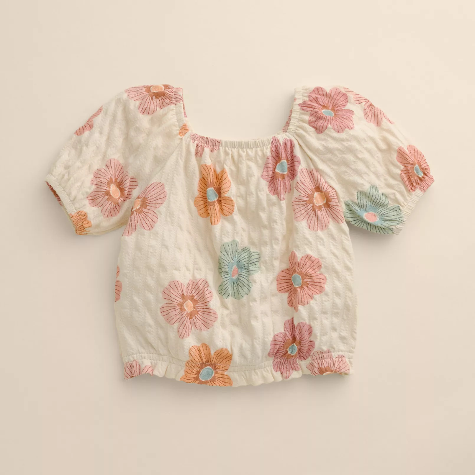 Baby & Toddler Girl Little Co. by Lauren Conrad Puff Sleeve Top | Kohl's