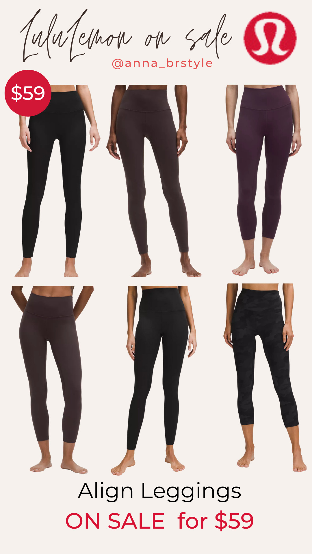 Lululemon End Of Year Sale, Lululemon Align Leggings on sale. 

 #LTKActive #LTKSaleAlert #LTKFindsUnder100